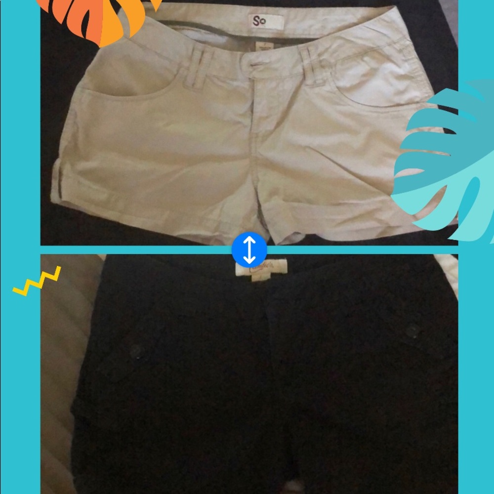 2 pairs of shorts